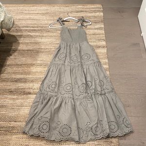 Light green Zara day dress.